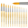 Pincel da Vinci Junior Bristle Sintético Redondo Série 303