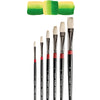 Pincel Profissional Daler & Rowney Cerda Chato Longo Georgian G48