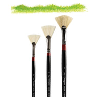 Pincel Profissional Daler & Rowney Cerda Leque Curto Georgian G84