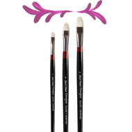Pincel Profissional Daler & Rowney Cerda Lingua de Gato Curto Georgian G18