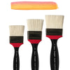 Pincel Profissional Daler & Rowney Trincha Cerda Chata Georgian G278