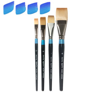Pincel Profissional Aquafine Daler & Rowney Short Flat Chato AF55
