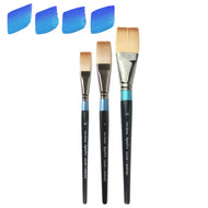 Pincel Profissional Aquafine Daler & Rowney Sintetico One Stroke Chato AF21