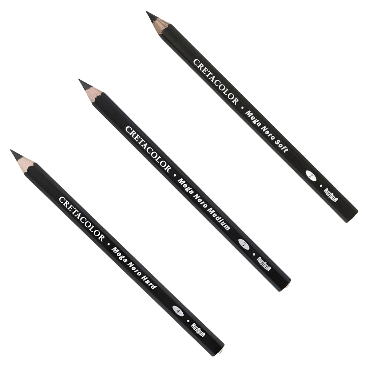 Lápis de Cor Preto Nero Cretacolor Mega 461
