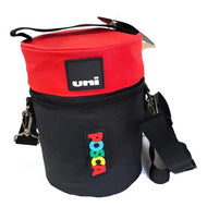 Estojo Bag Vazio Redondo para Caneta Posca Uniball