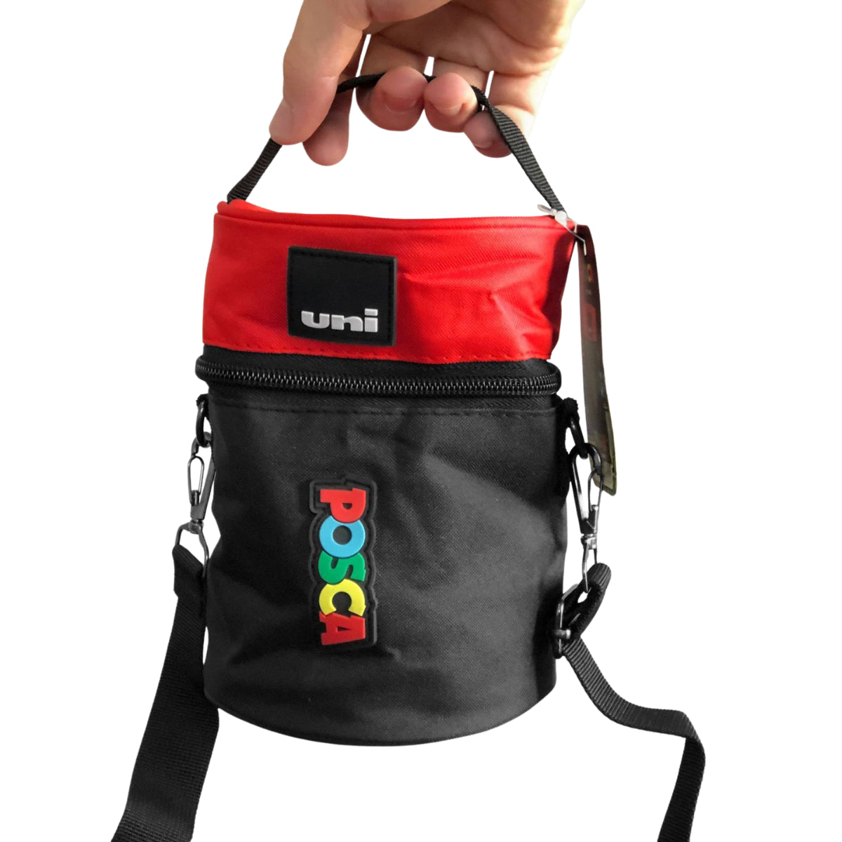 Estojo Bag Vazio Redondo para Caneta Posca Uniball 