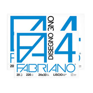 Bloco de Desenho Fabriano Disegno 4L 220g/m² com 20 Folhas