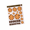 Cartela de Adesivo Dtf Uv Cookie para Artesanato e Personalização - Lilipop