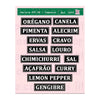 Cartela de Adesivo Dtf Uv Tempero para Artesanato e Personalização - Lilipop