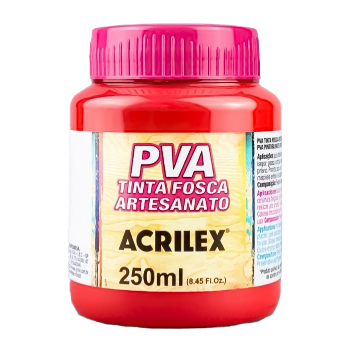 Tinta Pva para Artesanato Acrilex Fosca 250ml