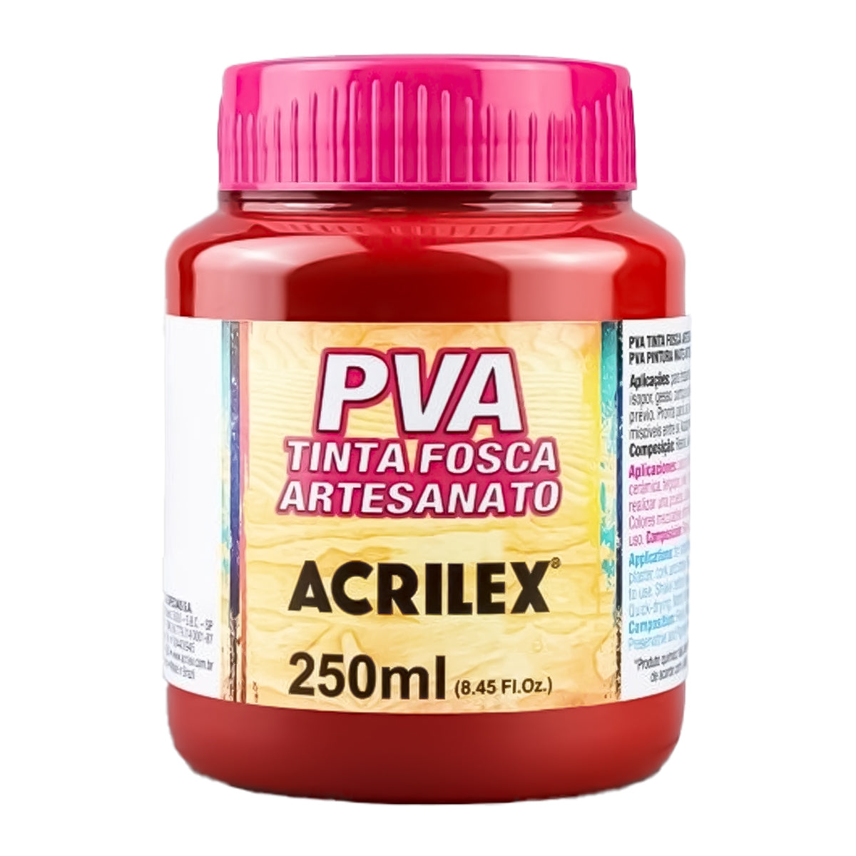 Tinta Pva para Artesanato Acrilex Fosca 250ml