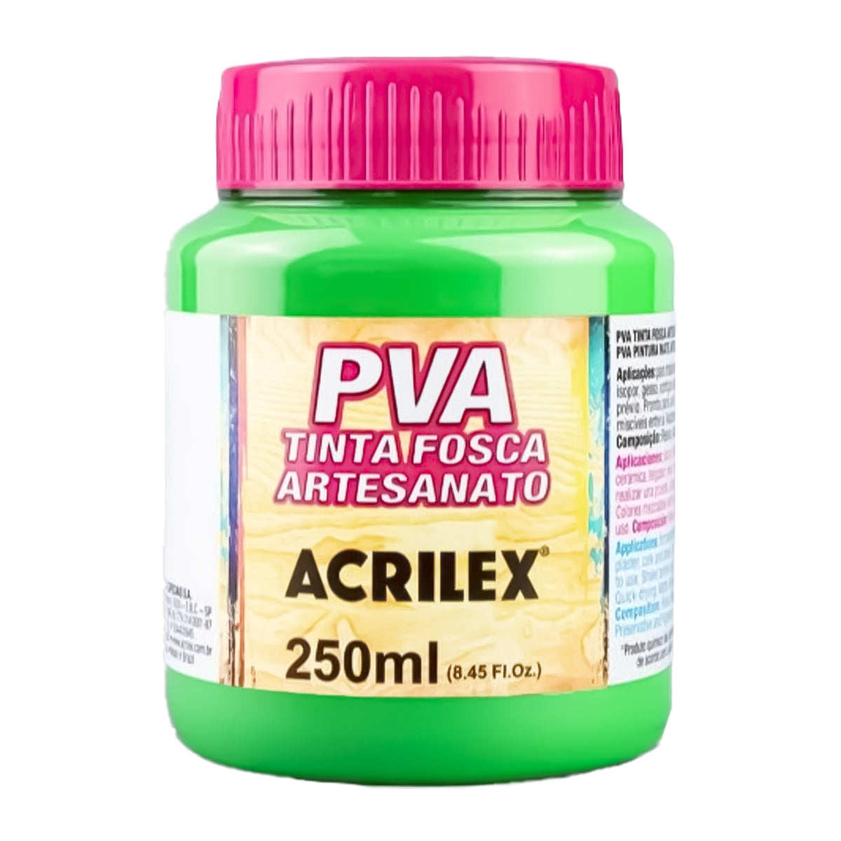 Tinta Pva para Artesanato Acrilex Fosca 250ml