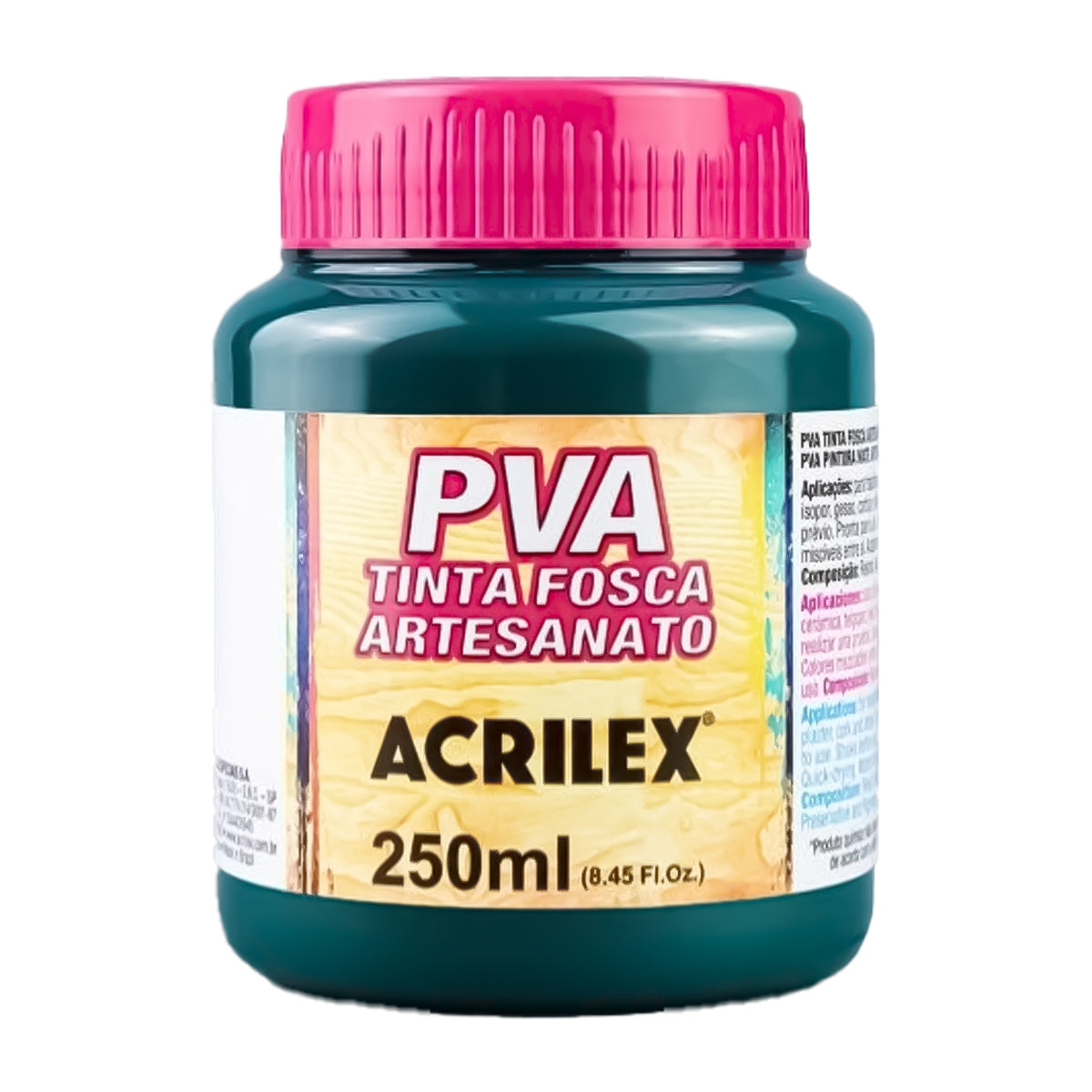 Tinta Pva para Artesanato Acrilex Fosca 250ml