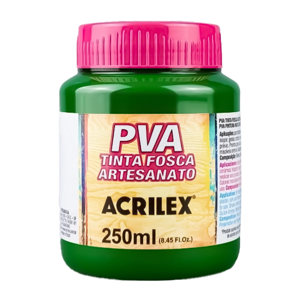 Tinta Pva para Artesanato Acrilex Fosca 250ml