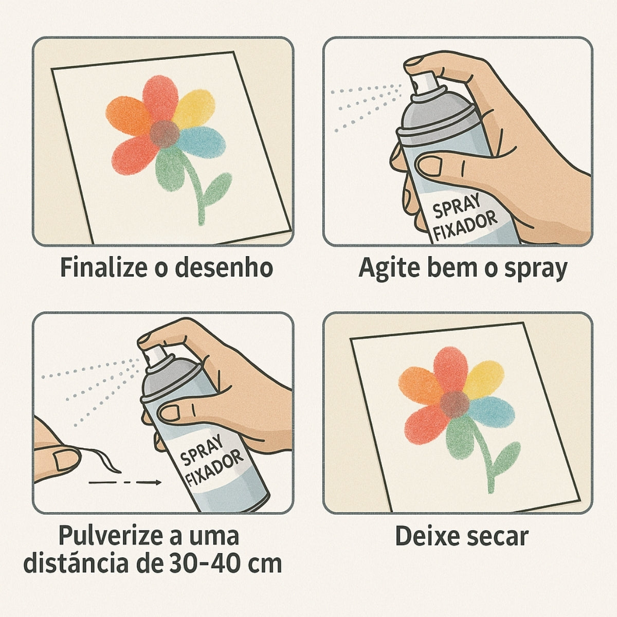 Spray Fixador Concentrado 400ml Pastel - Royal & Talens 95160016