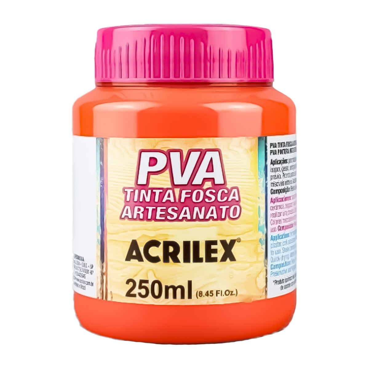 Tinta Pva para Artesanato Acrilex Fosca 250ml