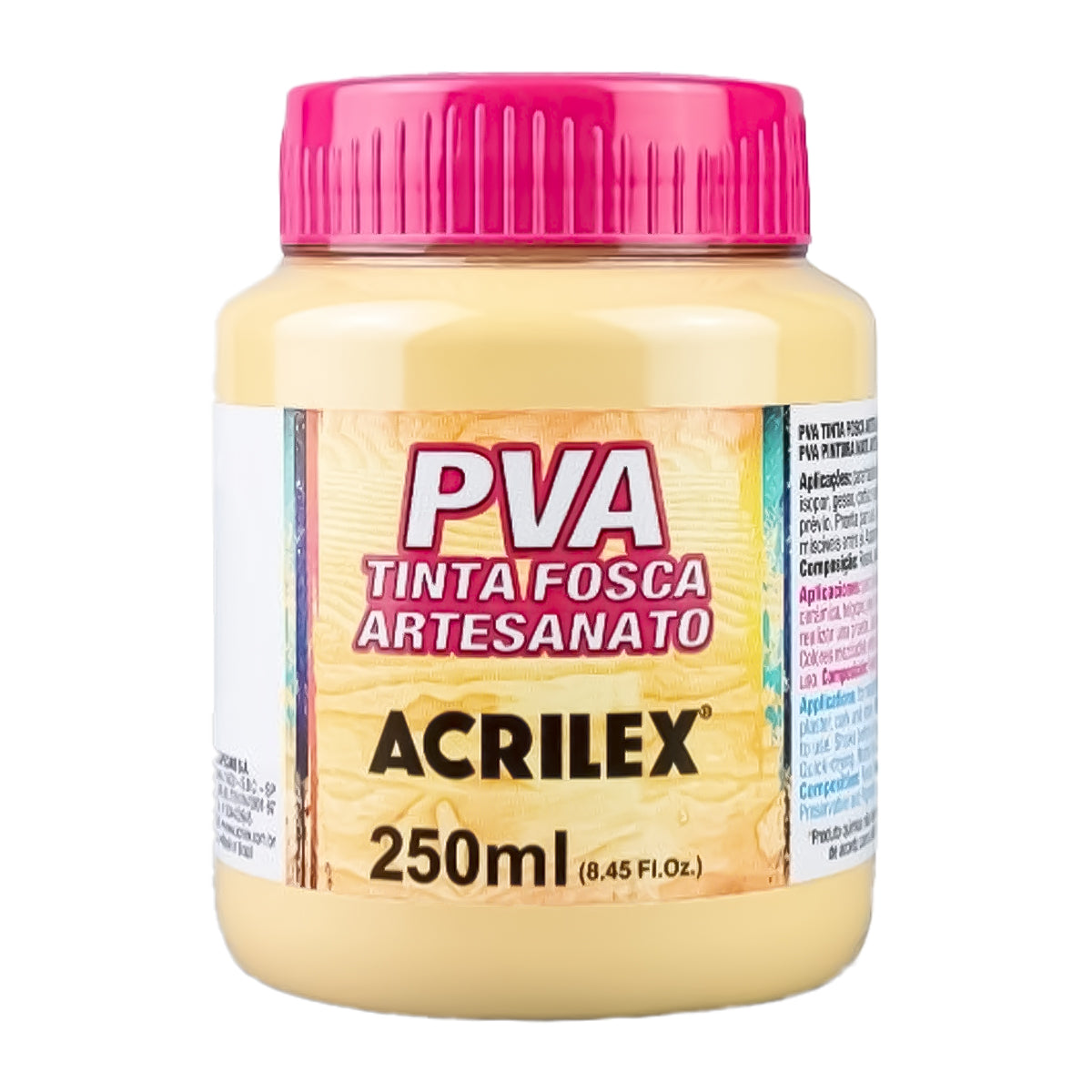 Tinta Pva para Artesanato Acrilex Fosca 250ml