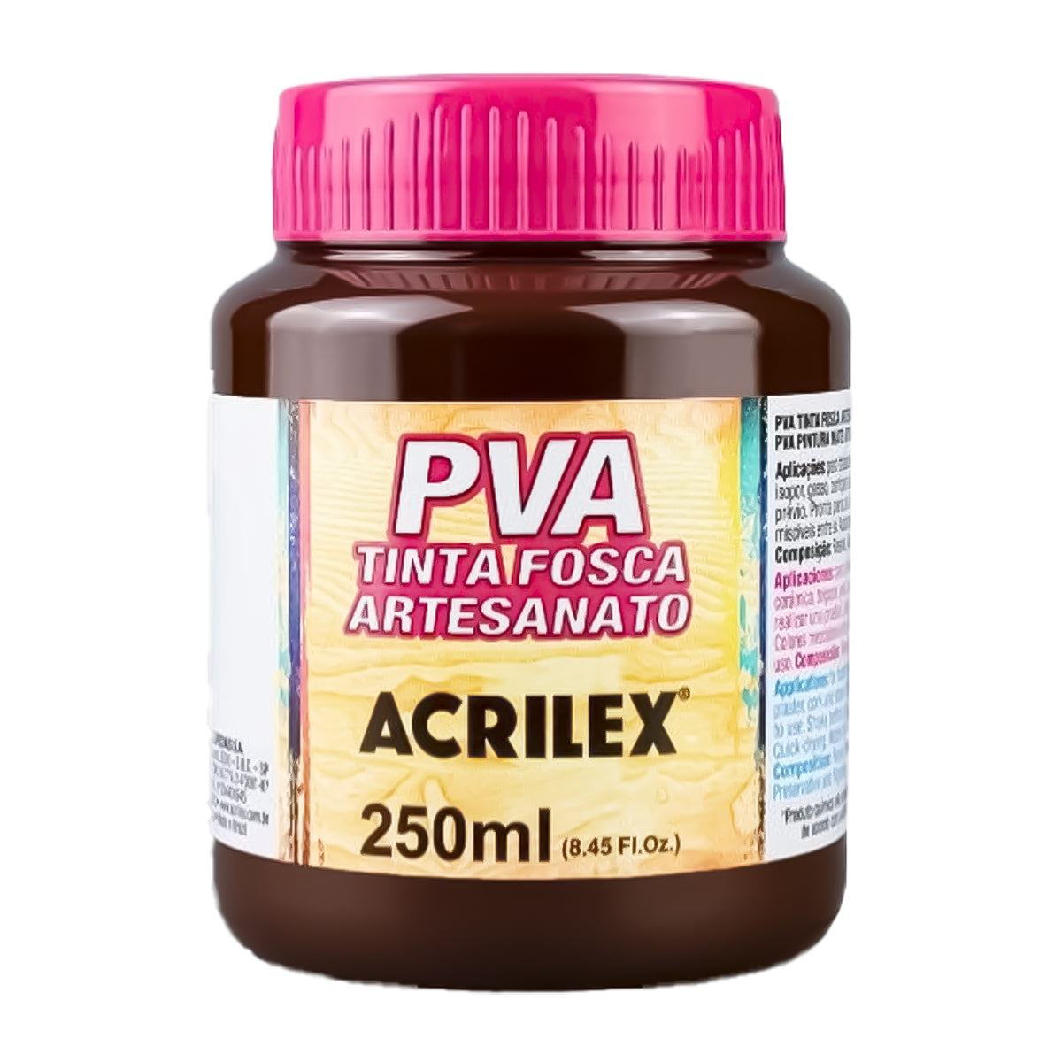 Tinta Pva para Artesanato Acrilex Fosca 250ml