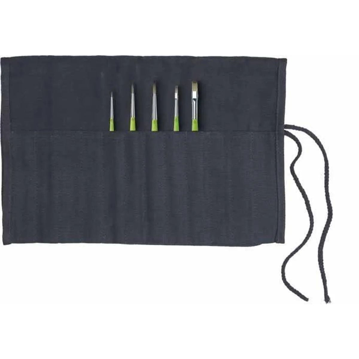 Kit de Pincel da Vinci Fit 4069 com 5 Unidades e Estojo de Tecido