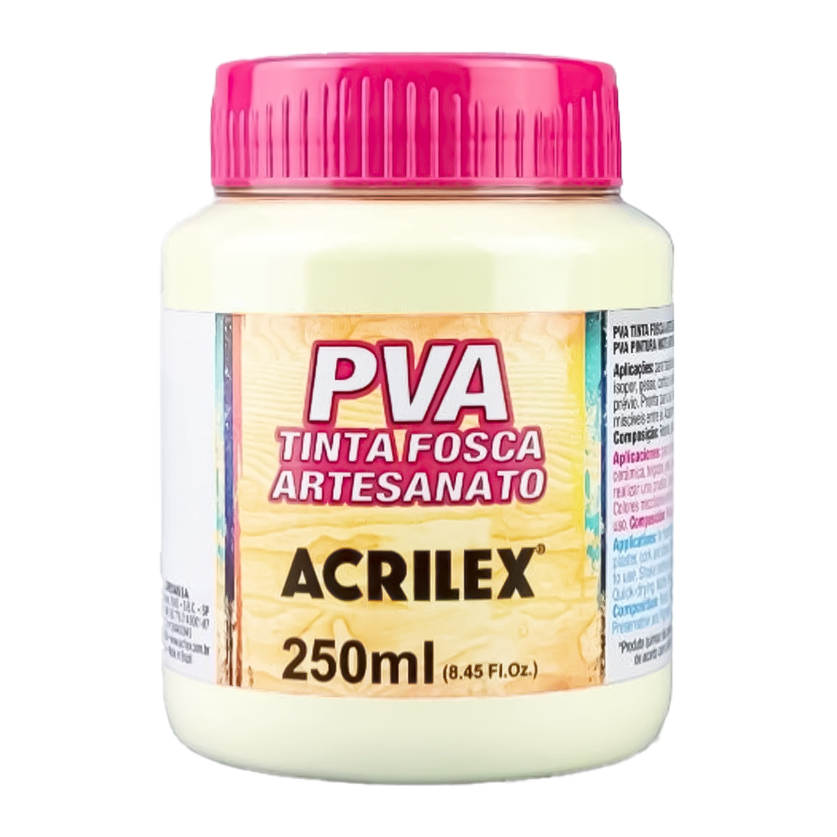 Tinta Pva para Artesanato Acrilex Fosca 250ml