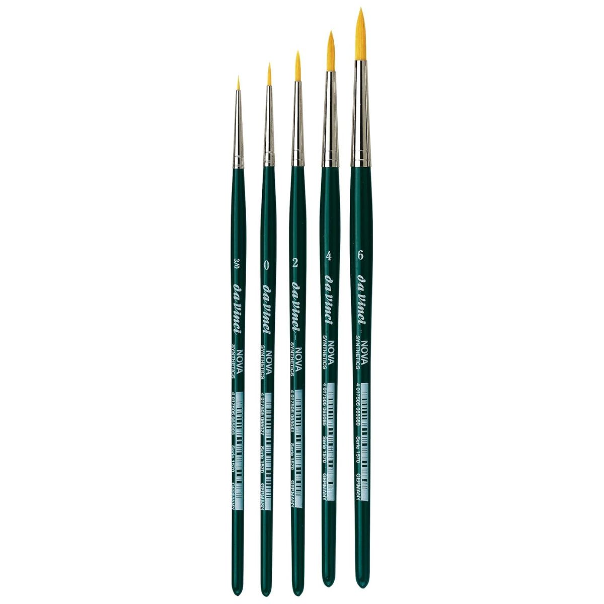 Kit de Pinceis da Vinci Nova 5230 com 05 Unidades