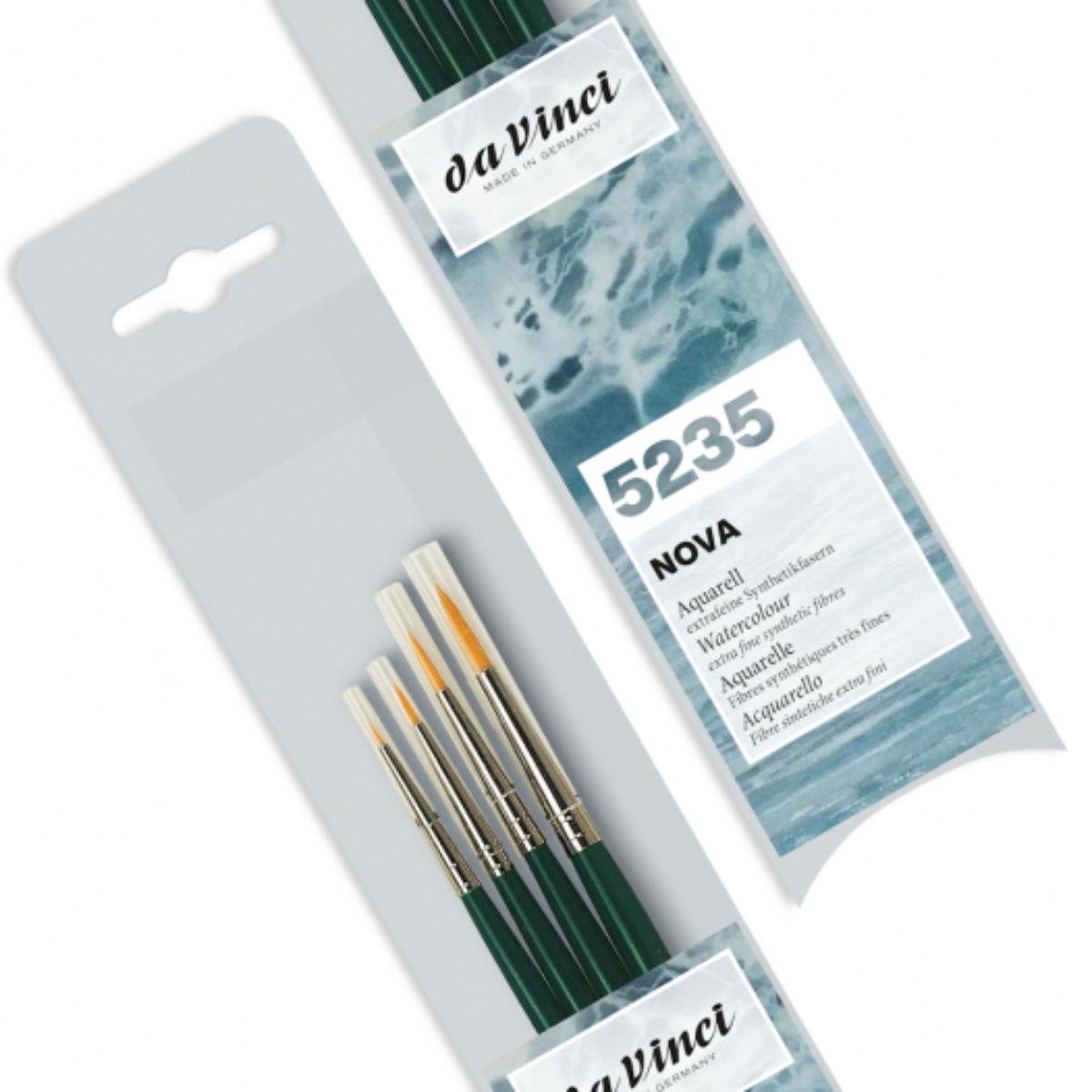Kit de Pinceis da Vinci Nova 5235 com 05 Unidades