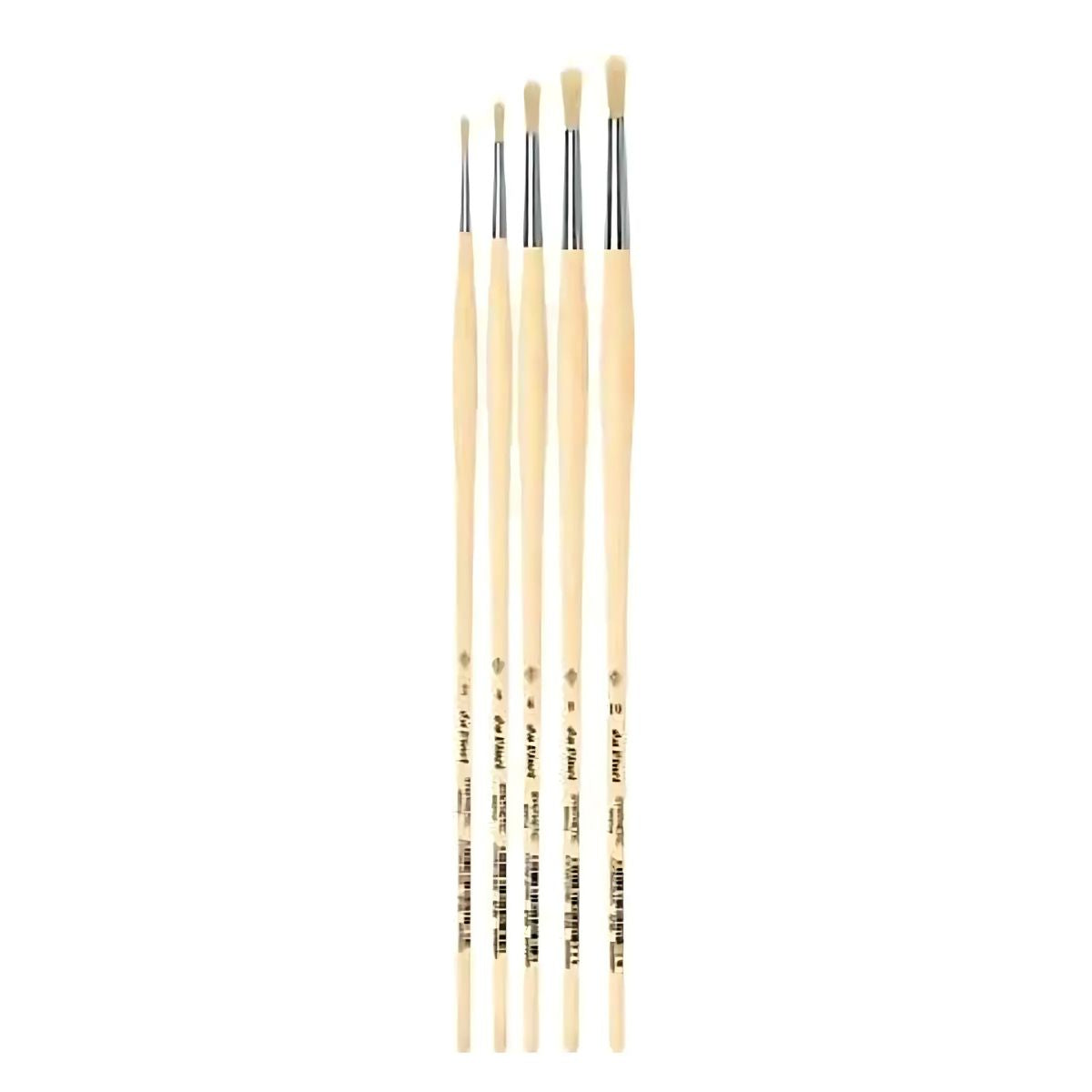 Kit de Pinceis da Vinci Synthetic Bristle com 05 Unidades