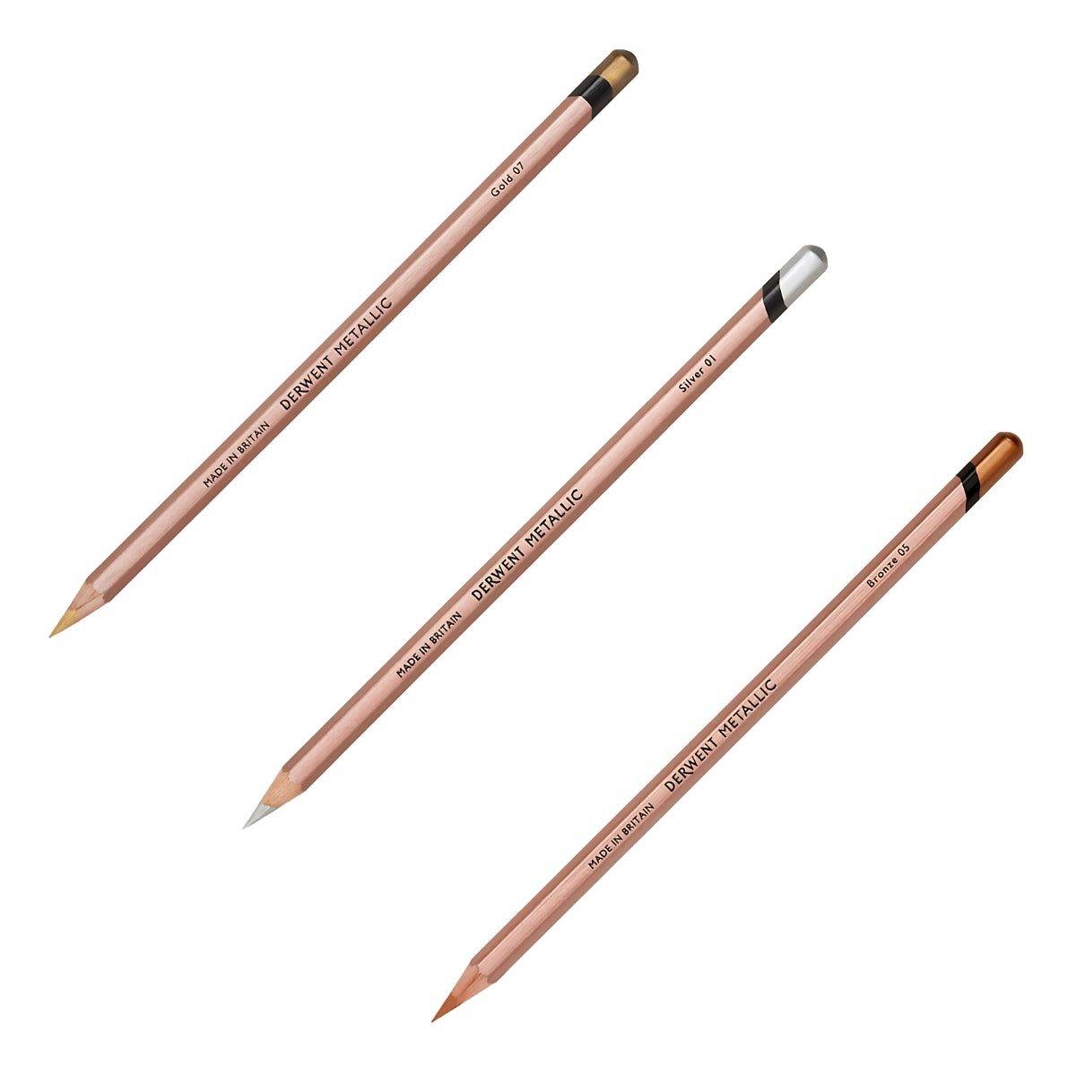 Lápis de Cor Metallic - Derwent  