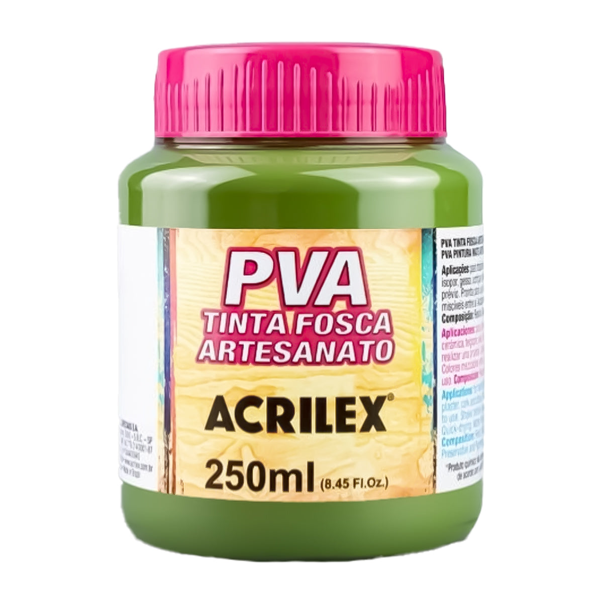 Tinta Pva para Artesanato Acrilex Fosca 250ml