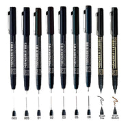 Caneta Nanquim Kuretake Mangaka Black