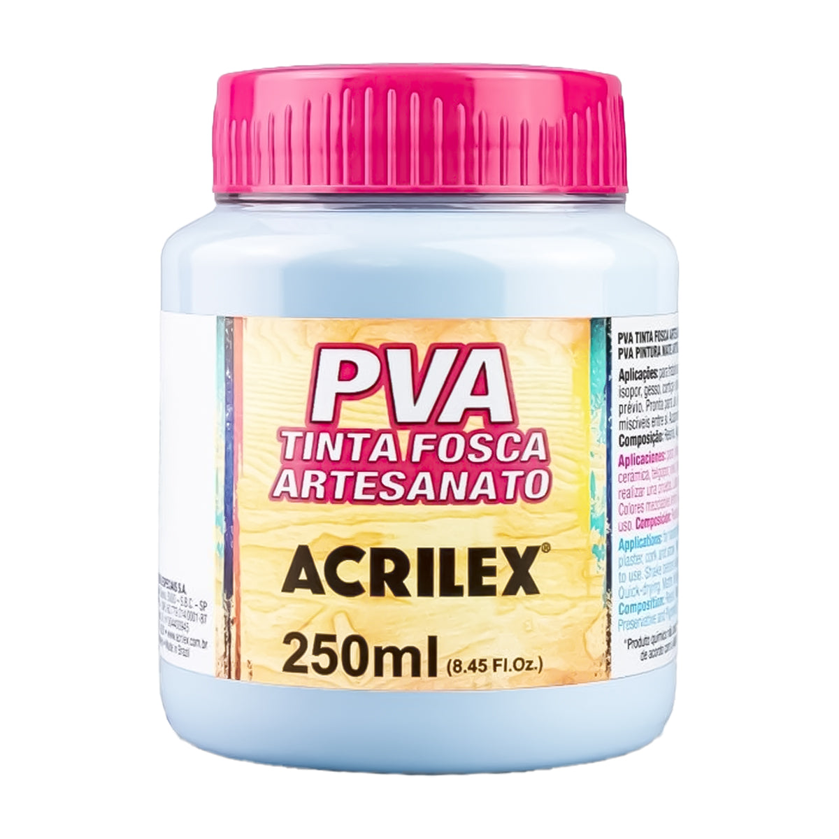 Tinta Pva para Artesanato Acrilex Fosca 250ml