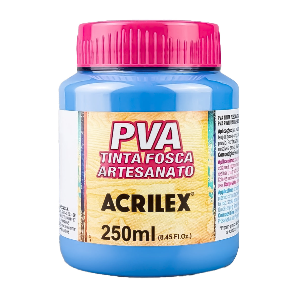 Tinta Pva para Artesanato Acrilex Fosca 250ml