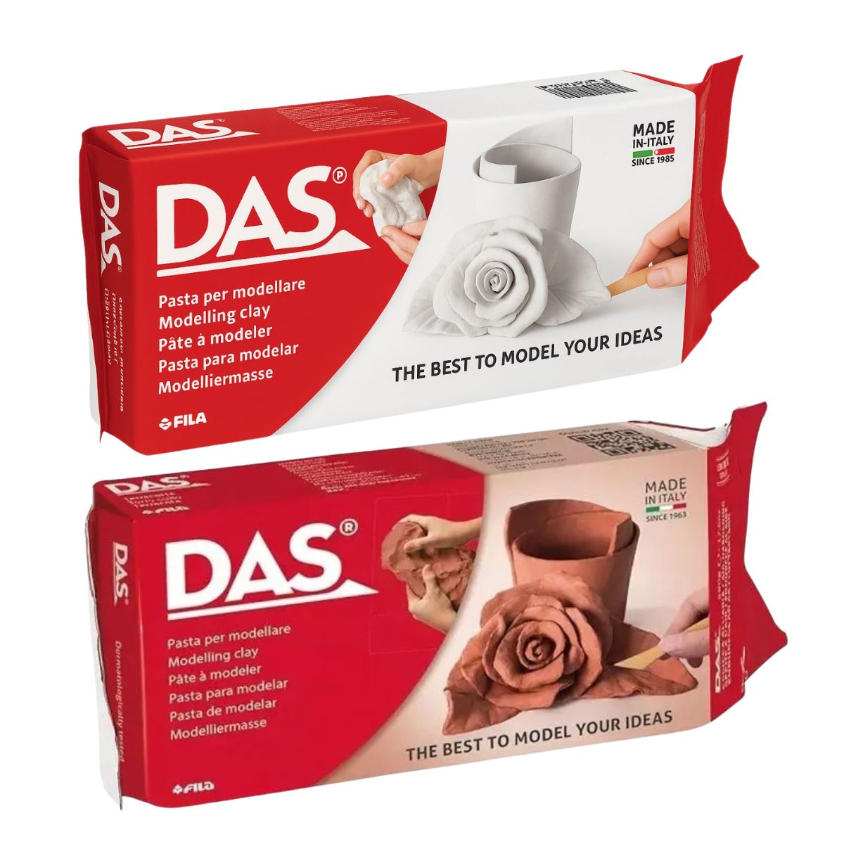 Massa de Modelar DAS 500g/m²