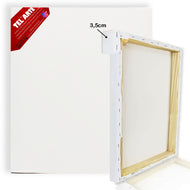 Tela Painel Para Pintura De Algodão Chassis Duplo Telarte - Diversos Tamanhos