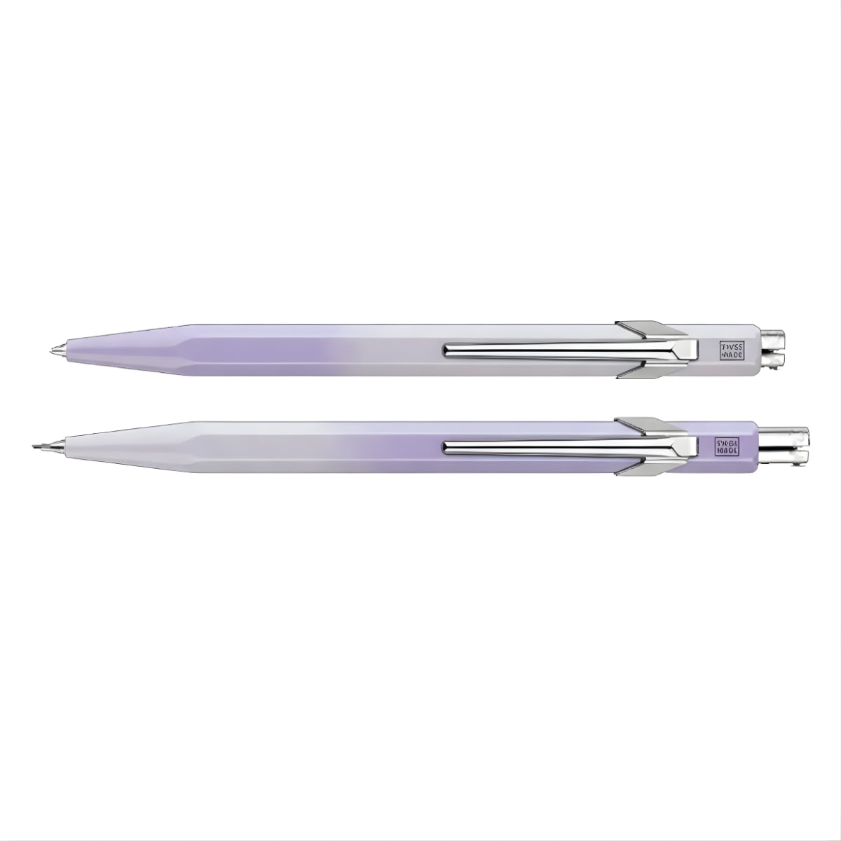 Estojo Caneta e Lapiseira Blooming Lavender Caran D'ache