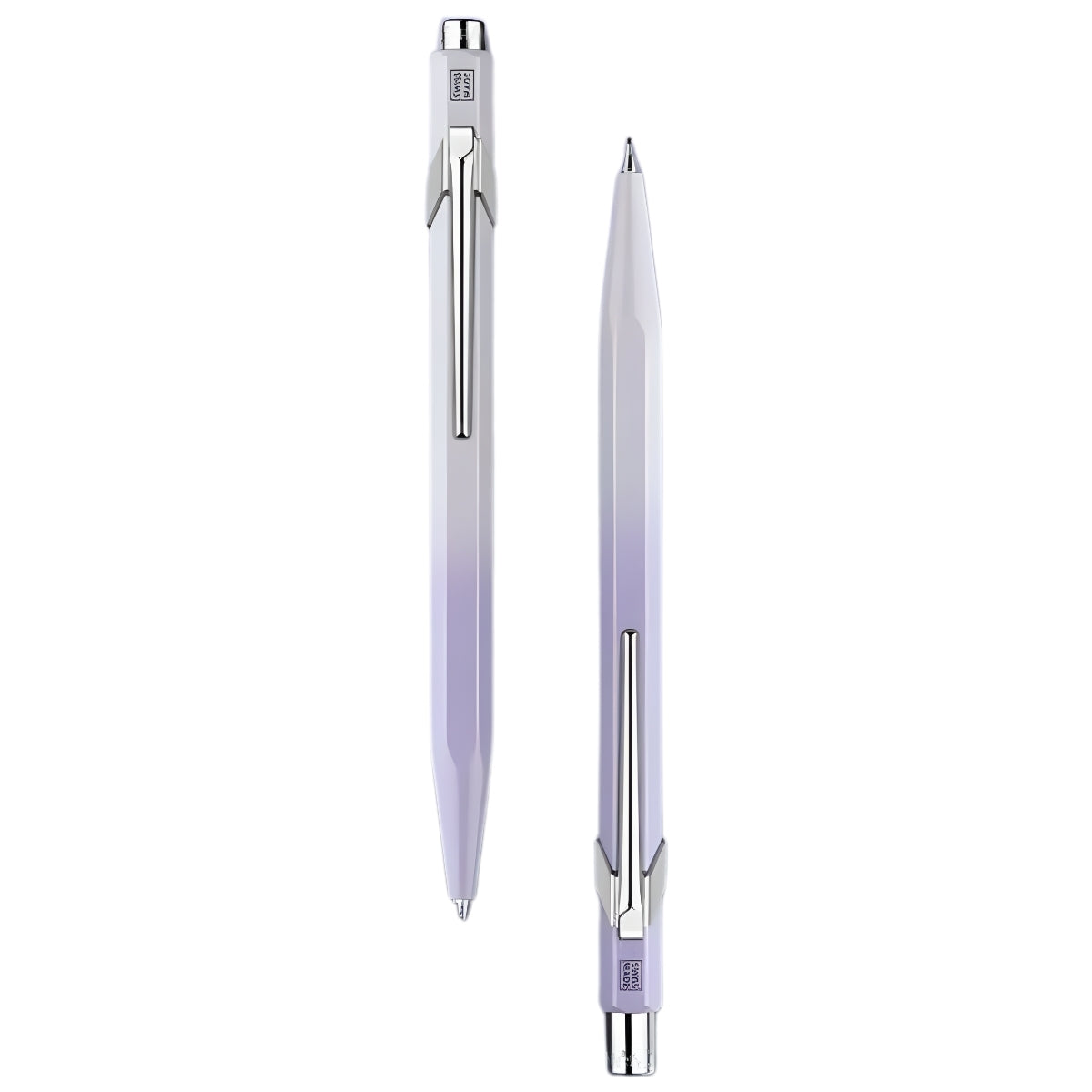 Estojo Caneta e Lapiseira Blooming Lavender Caran D'ache