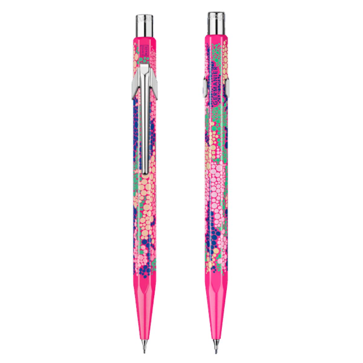 Lapiseira Caran D'ache 849 0.5Mm Hb Germanier com Estojo de Lata Neon Pink
