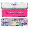 Lapiseira Caran D'ache 849 0.5Mm Hb Germanier com Estojo de Lata Neon Pink