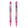 Caneta Esferográfica 849 Caran D'ache Germanier com Estojo de Lata Neon Pink 