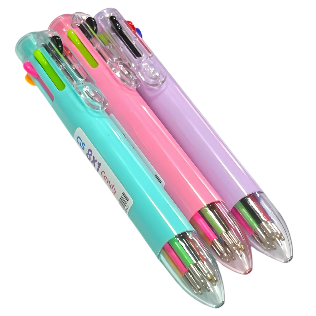 Caneta Esferográfica Retratil Candy 0.7Mm - Cores Sortidas - Cis