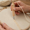 Kit de Agulhas para Ponto Russo com 3 Unidades para Punch Needle Bordado e Artesanato - Círculo