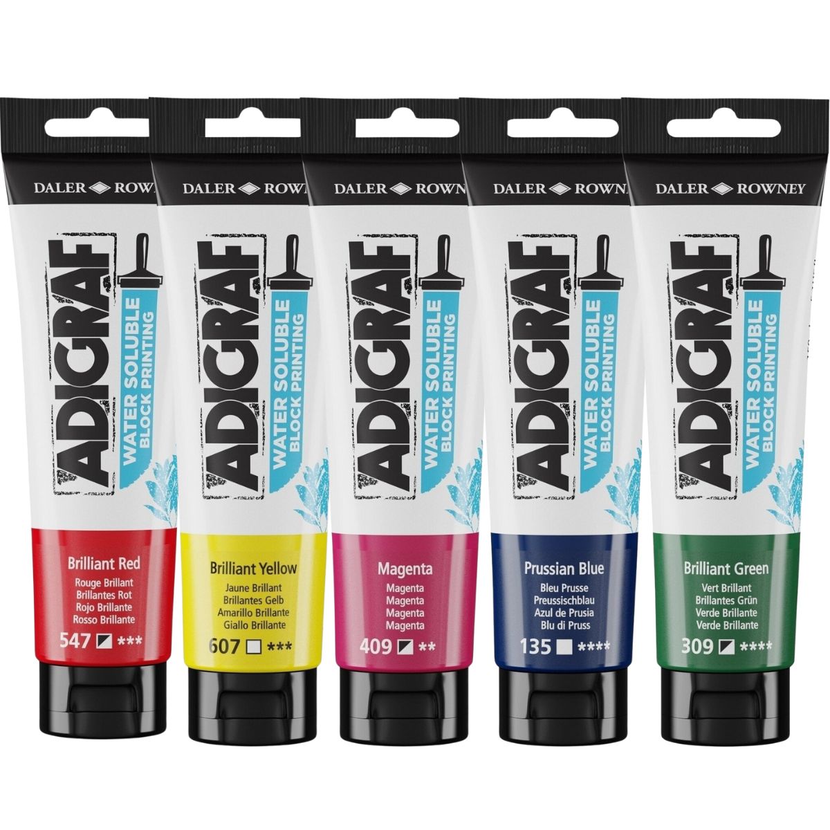 Tinta De Impressão Em Bloco Daler & Rowney Adigraf 150ml Base De Água