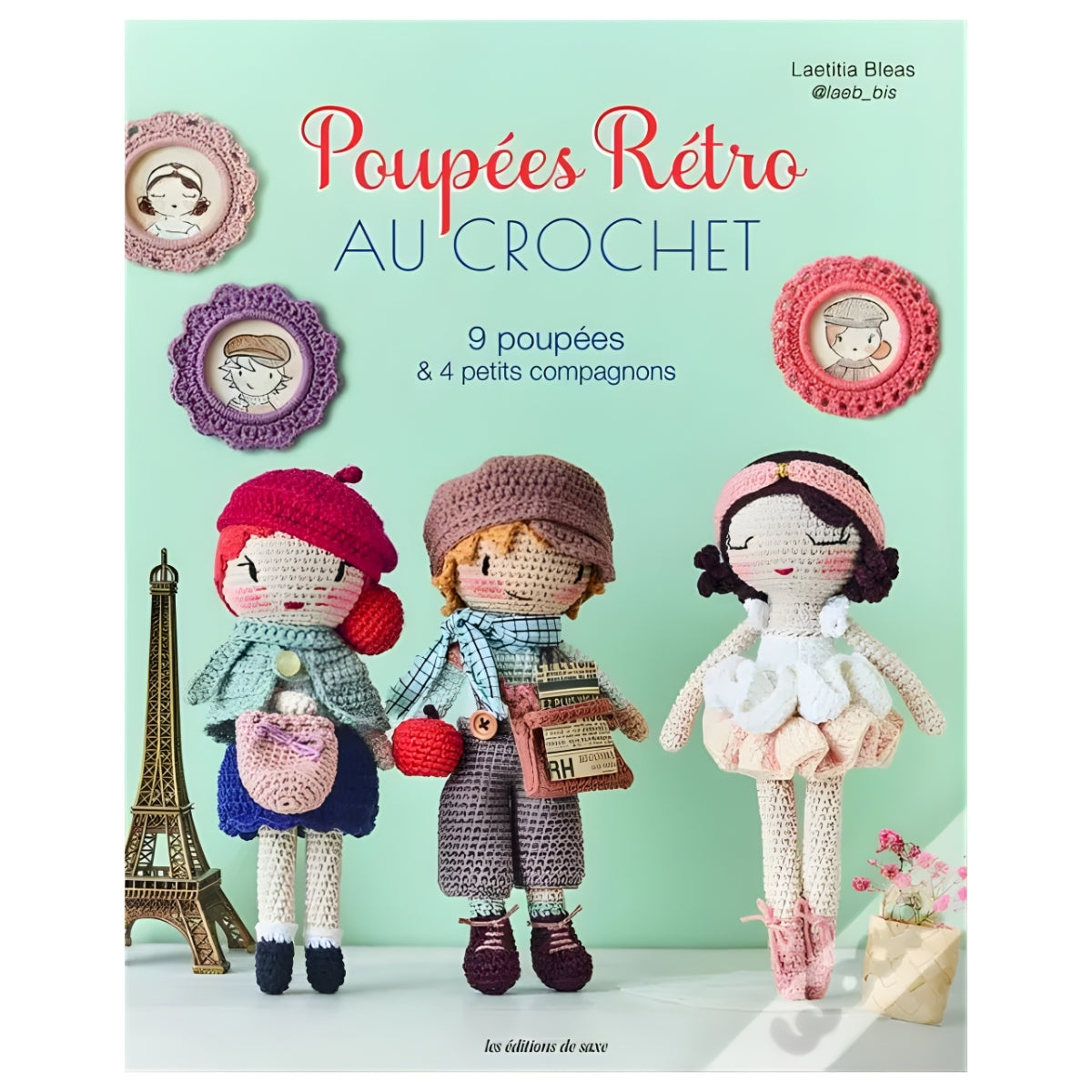 Livro Bonecas de Crochê Retrô - Ambientes & Costumes