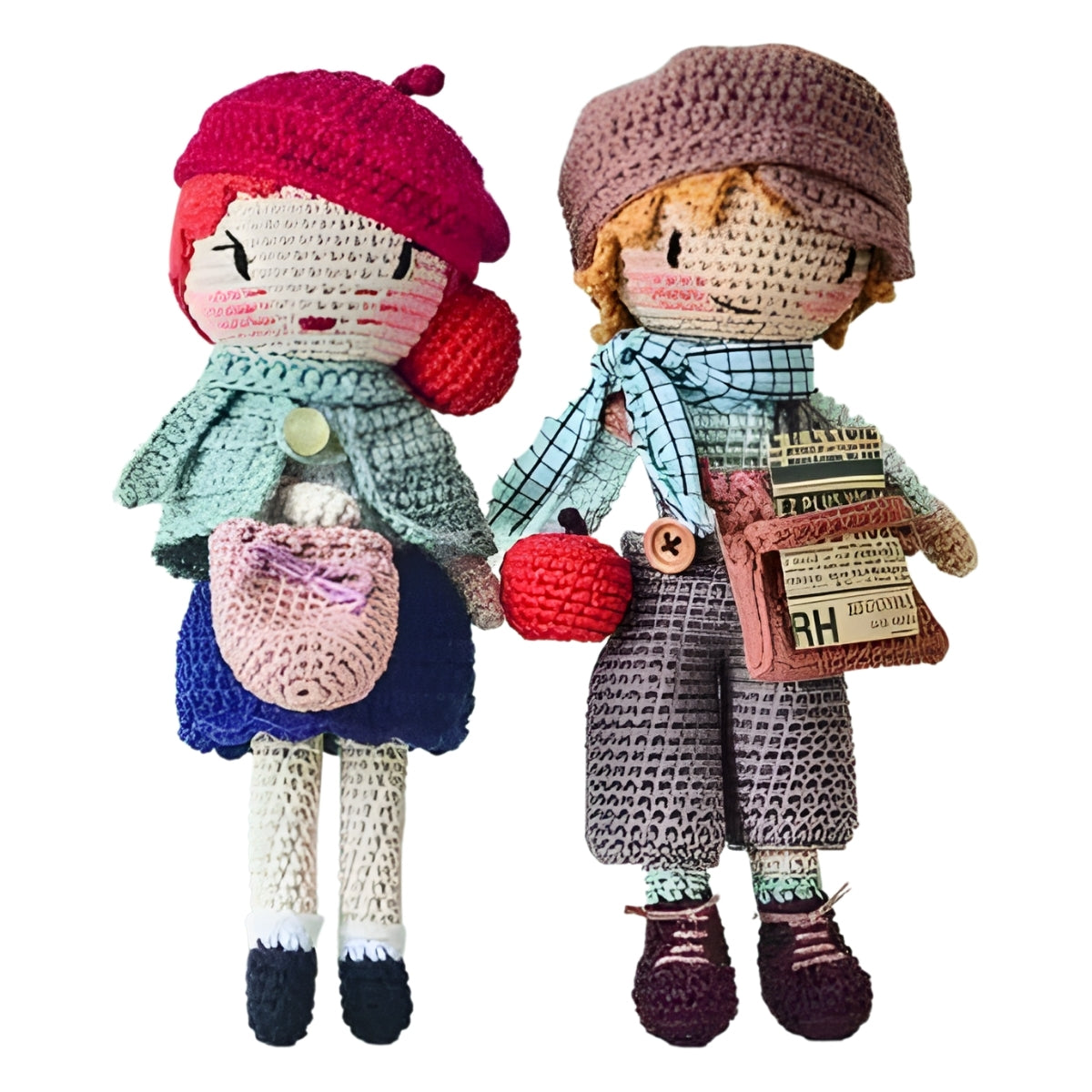 Livro Bonecas de Crochê Retrô - Ambientes & Costumes