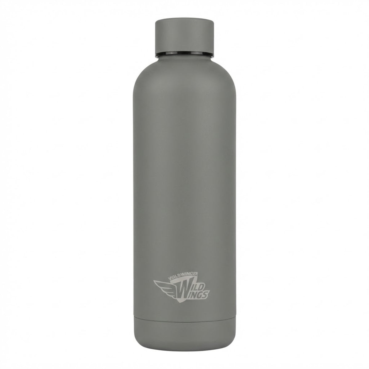 Garrafa de Agua Termica Hahnemuhle Aco Inoxidavel 500ml Cinza