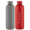 Garrafa de Agua Termica Hahnemuhle Aco Inoxidavel 500ml Cinza