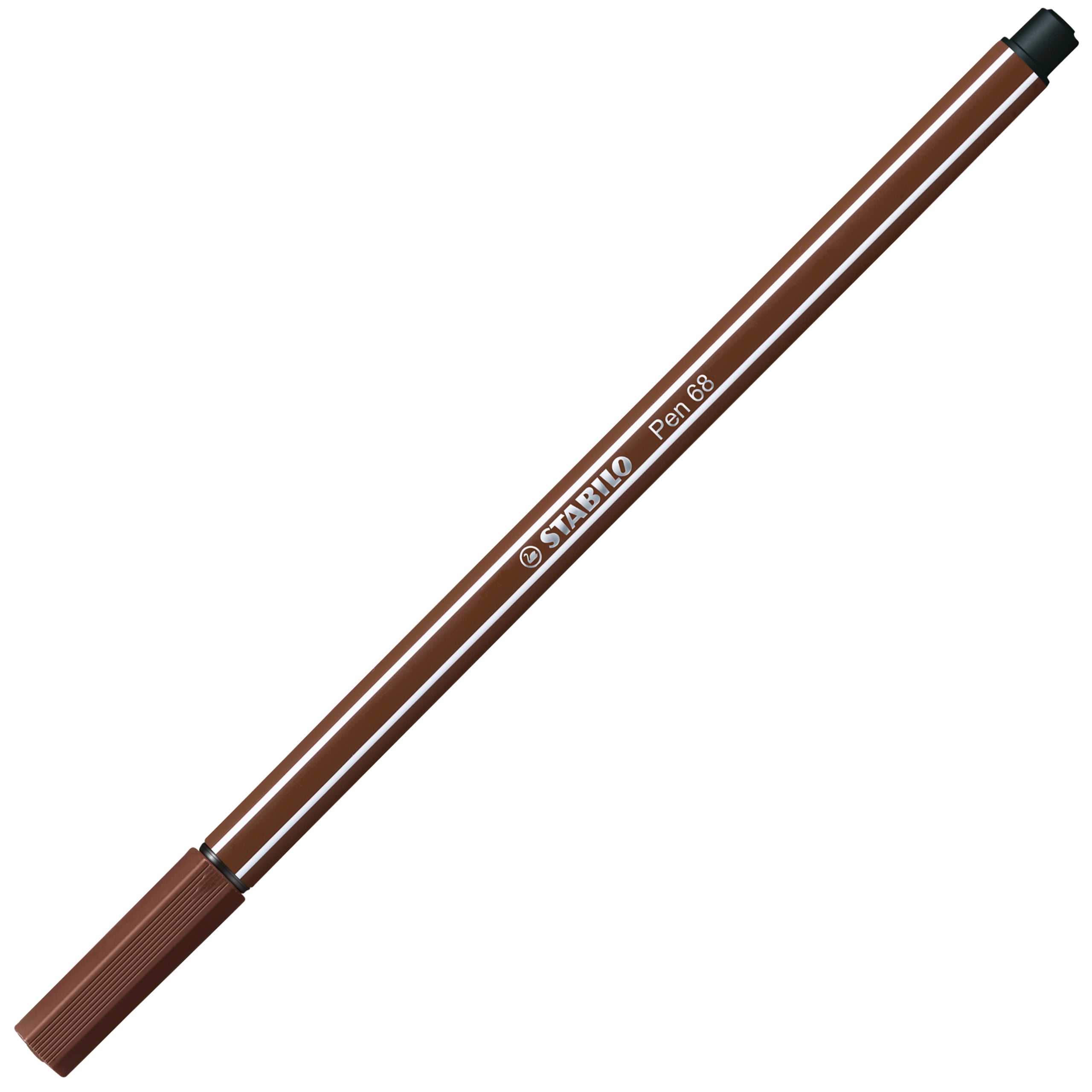Caneta Multiuso Pen 68 Aquarelavel Stabilo 1.0mm 45 - Marrom