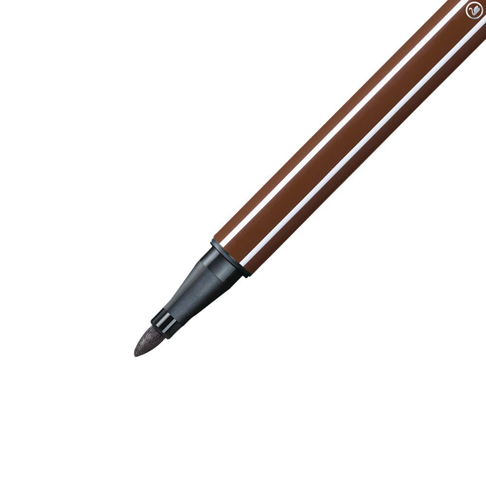 Caneta Multiuso Pen 68 Aquarelavel Stabilo 1.0mm 45 - Marrom