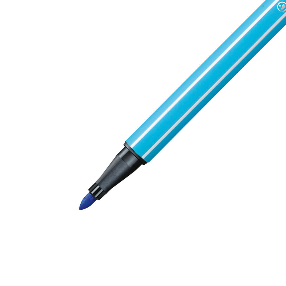 Caneta Multiuso Pen 68 Aquarelavel Stabilo 1.0mm 57 - Azul Claro