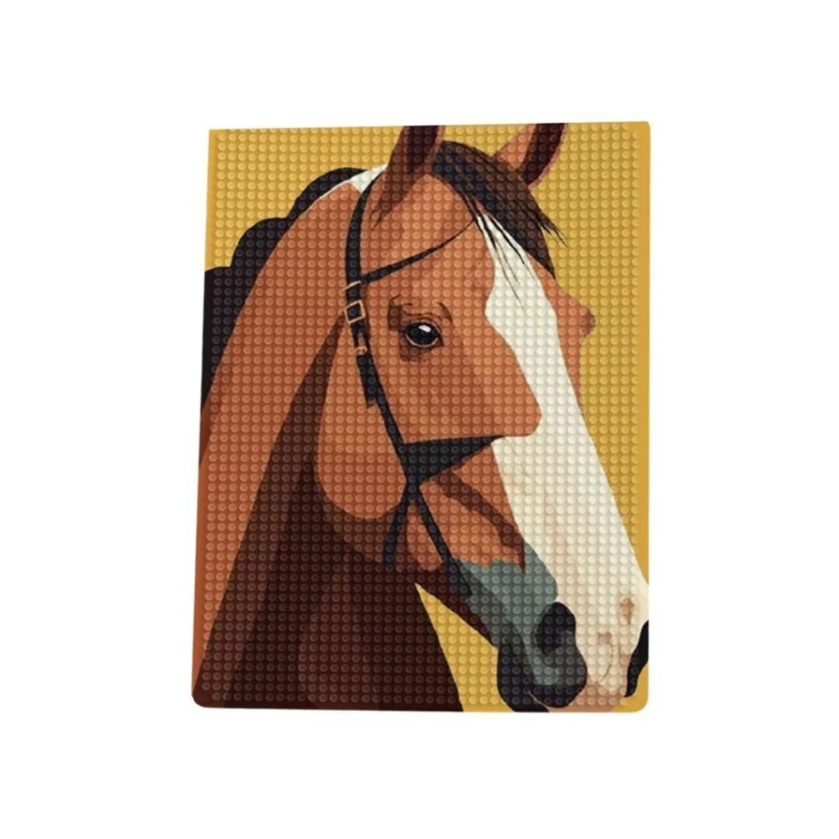 Kit de Pintura com Diamante 14,8x20,5cm - Cavalinho